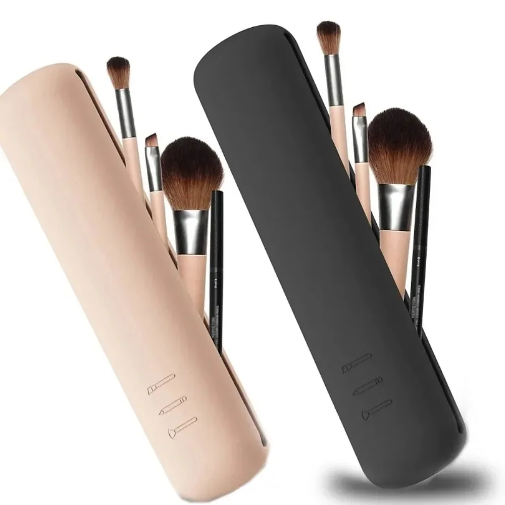 Beauty Makeup Women - Porte-pinceau de maquillage en silicone pour